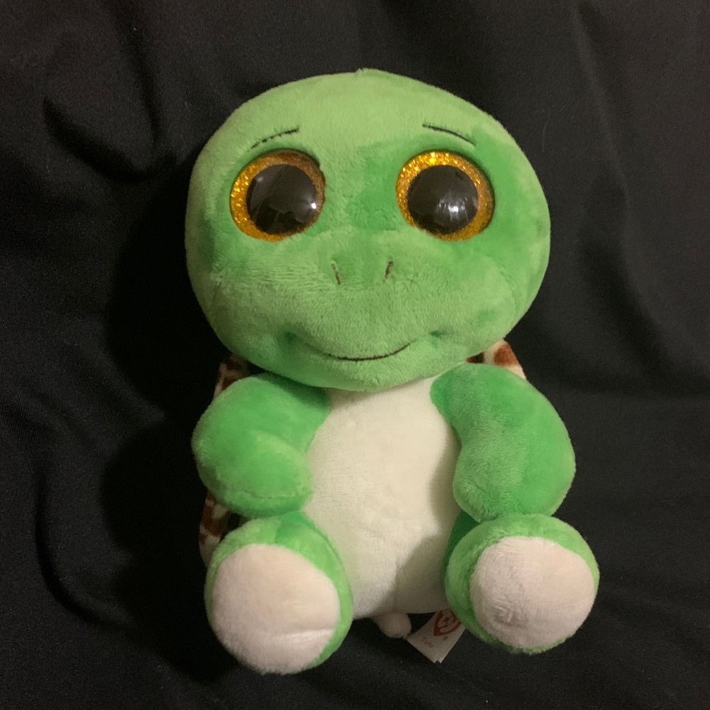 Ty Beanie Boos Turbo Turtle Bean Bag Plush 5”